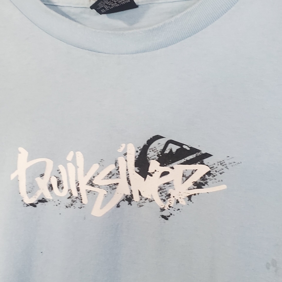 Vintage retro quicksilver long sleeve. 90's throwback. size M - Picture 4 of 5